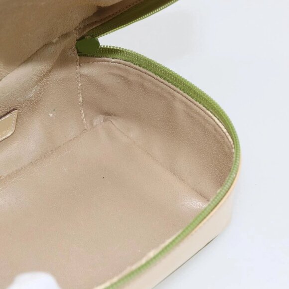 Authentic GUCCI Vanity Hand Pouch Patent Leather bst276-121625 - Picture 13 of 16